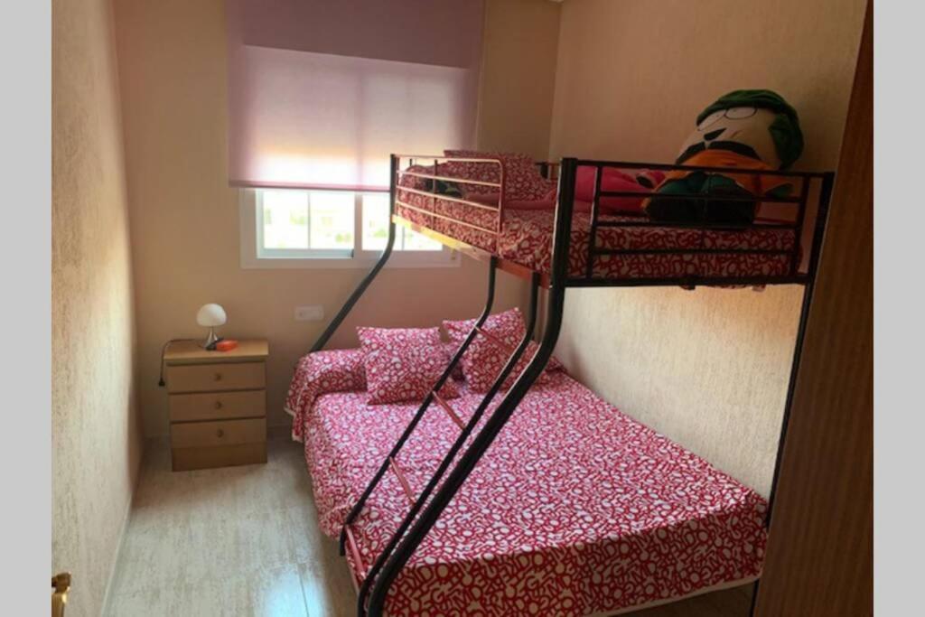 Apartamento 3 Dormitorios En La Playa De Almeria. ロケタス・デ・マル エクステリア 写真